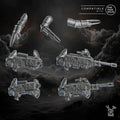 Image of the set of Battle Sisters - Weapon Set - by Seaside Crow