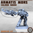 Image of the set of Armatis Marines - x3 Flame Effects - by Seaside Crow