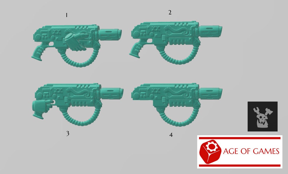 Scylla Legion - 5x Scylla Fusion Guns