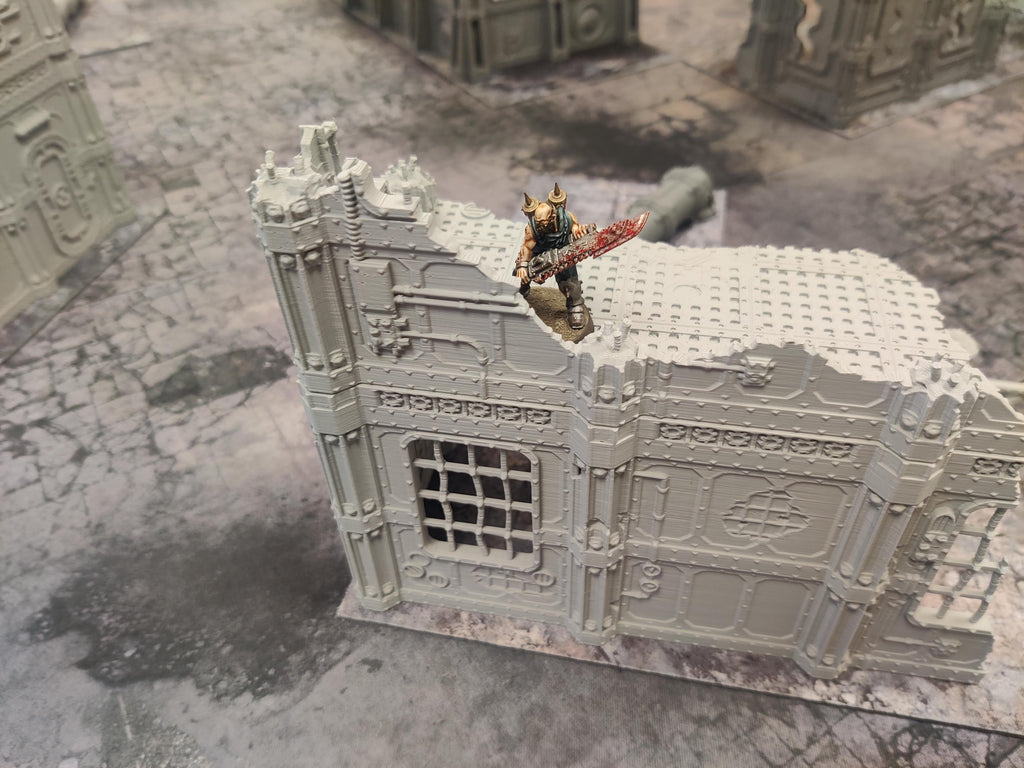 Image of the set of Fabricators Lair - Terrain Set (Competetive Setup 10th) - by Seaside Crow