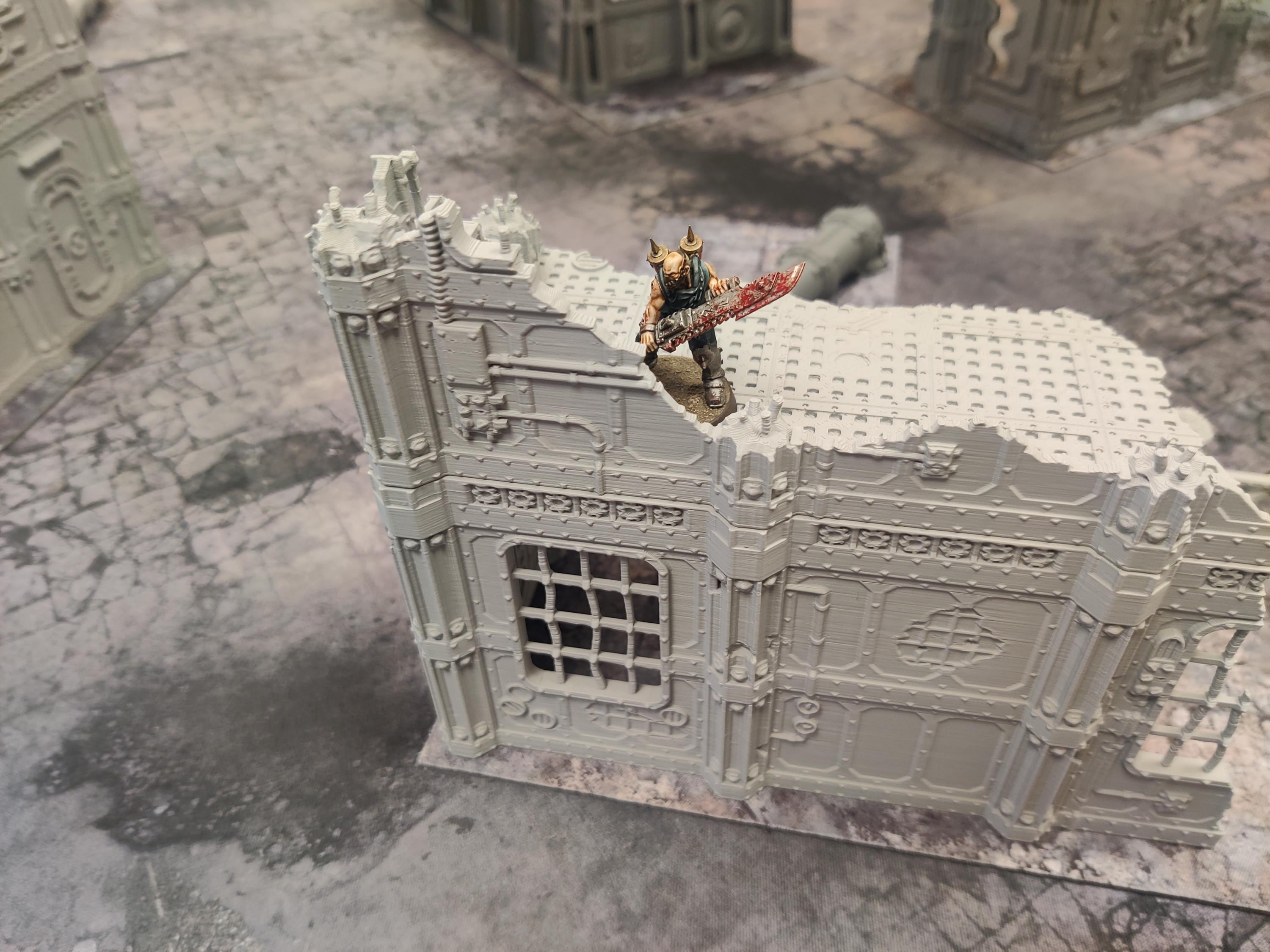Image of the set of Fabricators Lair - Terrain Set (Competetive Setup 10th) - by Seaside Crow