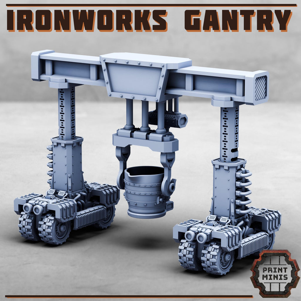 Image of the set of Stack City - Ironworks Gantry - by Seaside Crow