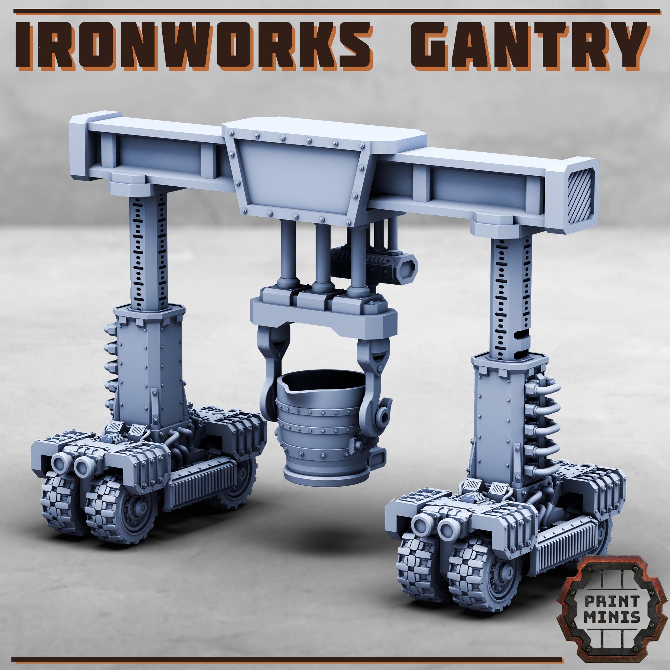 Image of the set of Stack City - Ironworks Gantry - by Seaside Crow