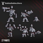 Image of the set of Bazooka Bruvvaz - by Seaside Crow