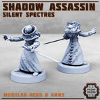 Image of the set of Silent Spectres - Shadow Assassin - by Seaside Crow