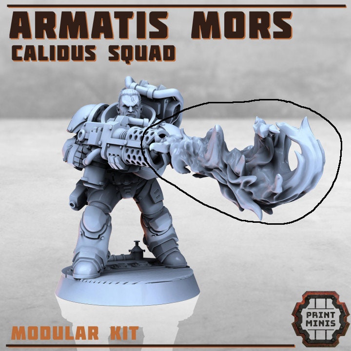 Armatis Marines - x3 Flame Effects