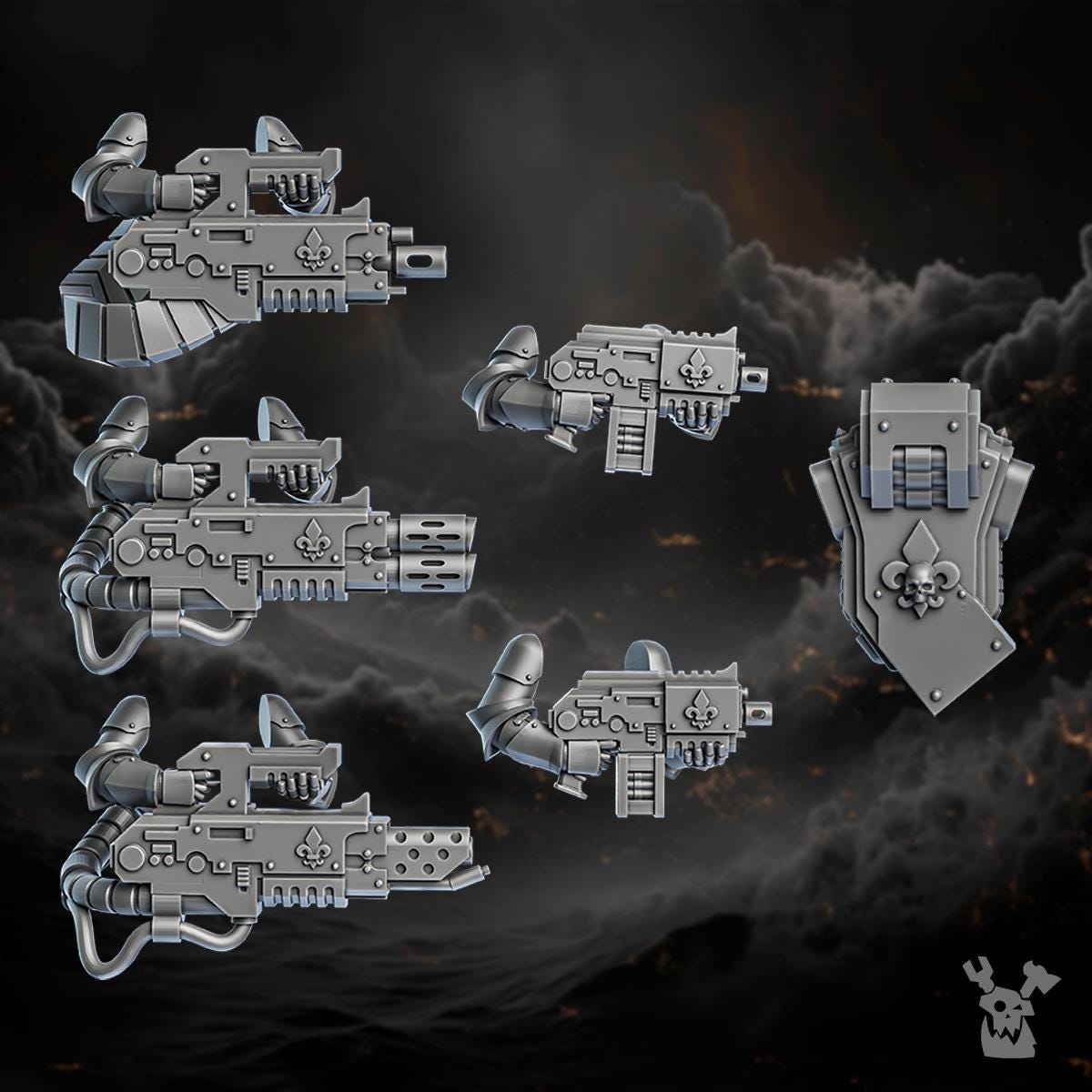 Image of the set of Battle Sisters - Upgrade Kit - by Seaside Crow