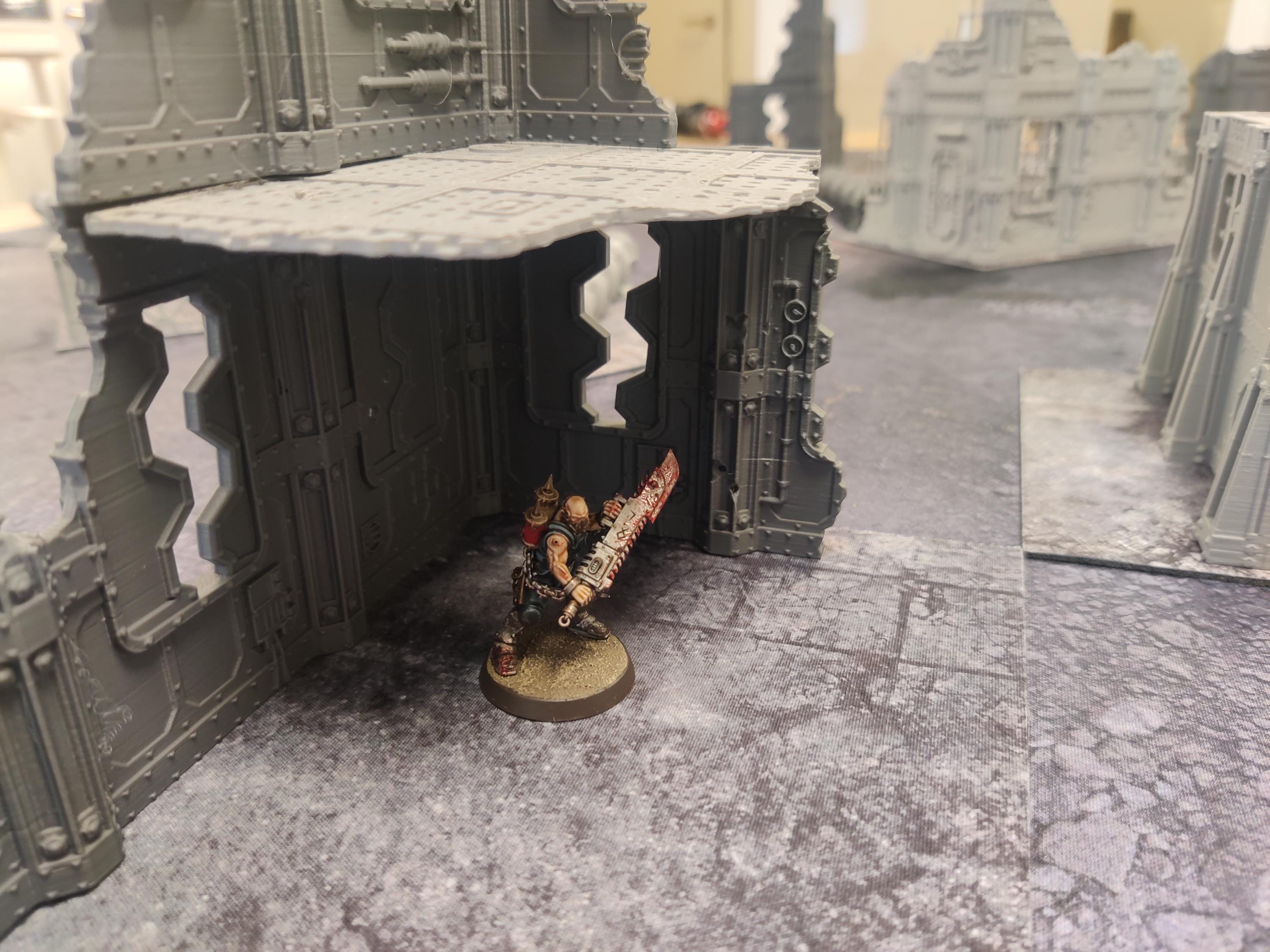 Image of the set of Fabricators Lair - Terrain Set (Competetive Setup 10th) - by Seaside Crow