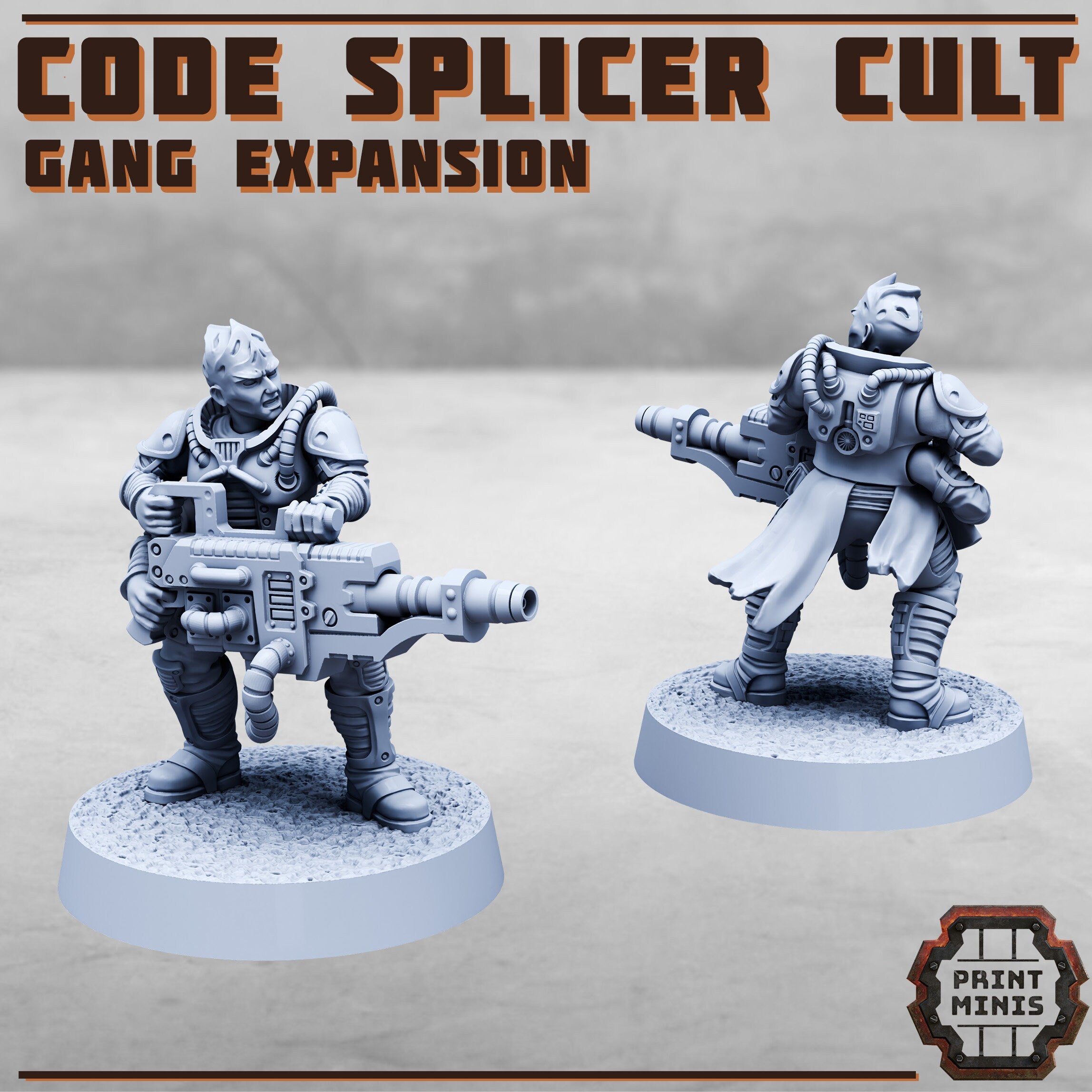 Image of the set of Code Splicer Cult - x11 Cultist Expansion 1 - by Seaside Crow