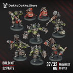 Image of the set of Head Crackaz Mob - by Seaside Crow
