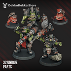 Image of the set of Head Crackaz Mob - by Seaside Crow
