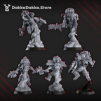 Image of the set of Thunderin Krew - by Seaside Crow