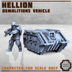 Image of the set of Kaledon Fortis - Hellion Crusher - by Seaside Crow