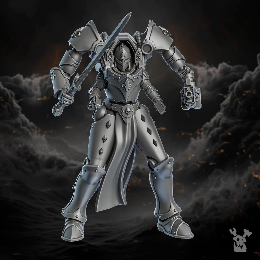 Image of the set of Battle Sisters - 3x Repentant Exo-Suits - by Seaside Crow