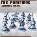 Image of the set of Purifiers  - x8 Gangers - by Seaside Crow