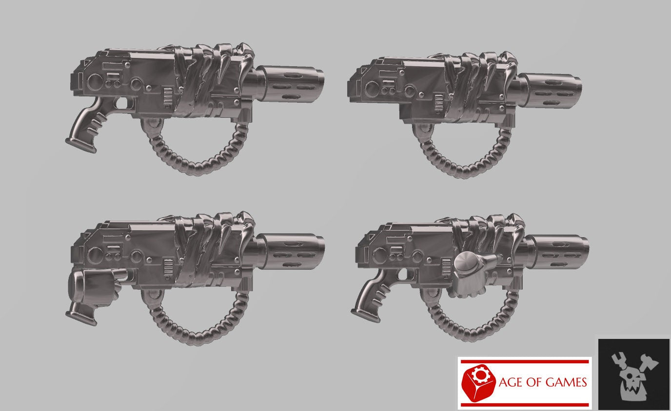 Image of the set of Indivisible Legion - 5x Indivisible Legion Dismember Weapons - by Seaside Crow