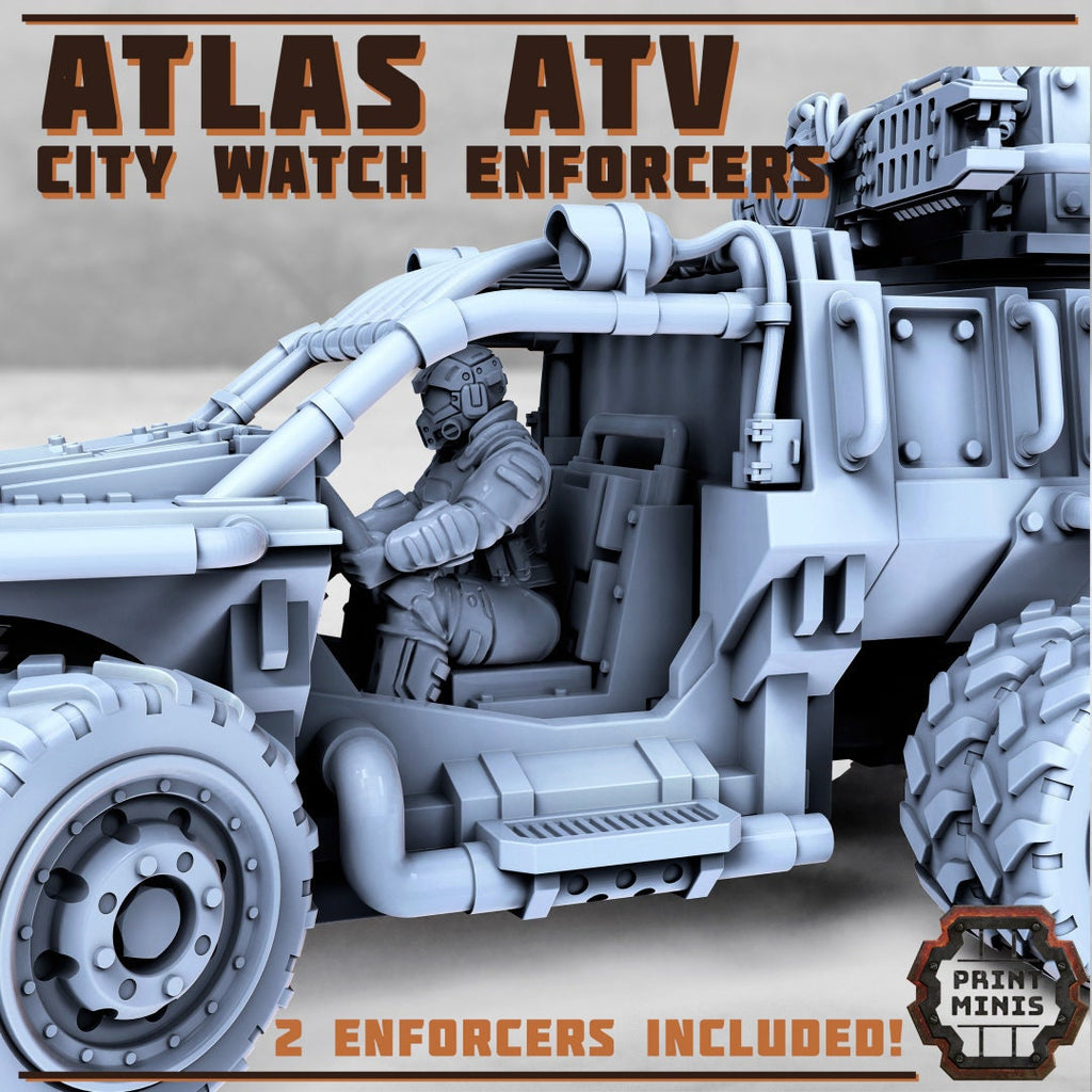 Image of the set of Enforcers - Atlas ATV - by Seaside Crow