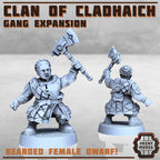 Image of the set of Clan of Cladhaich - x7 Mineral Gang Expansion - by Seaside Crow