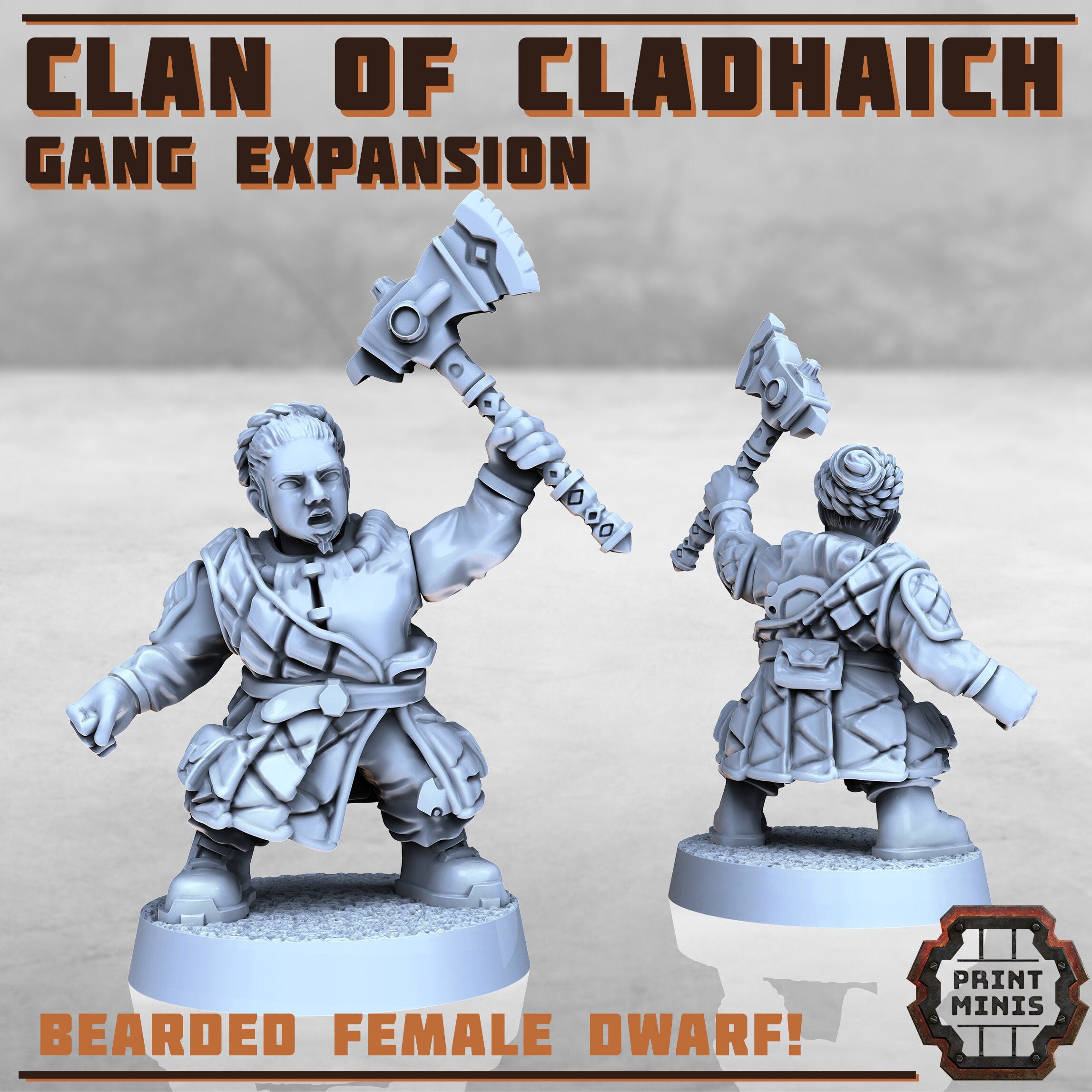 Image of the set of Clan of Cladhaich - x7 Mineral Gang Expansion - by Seaside Crow