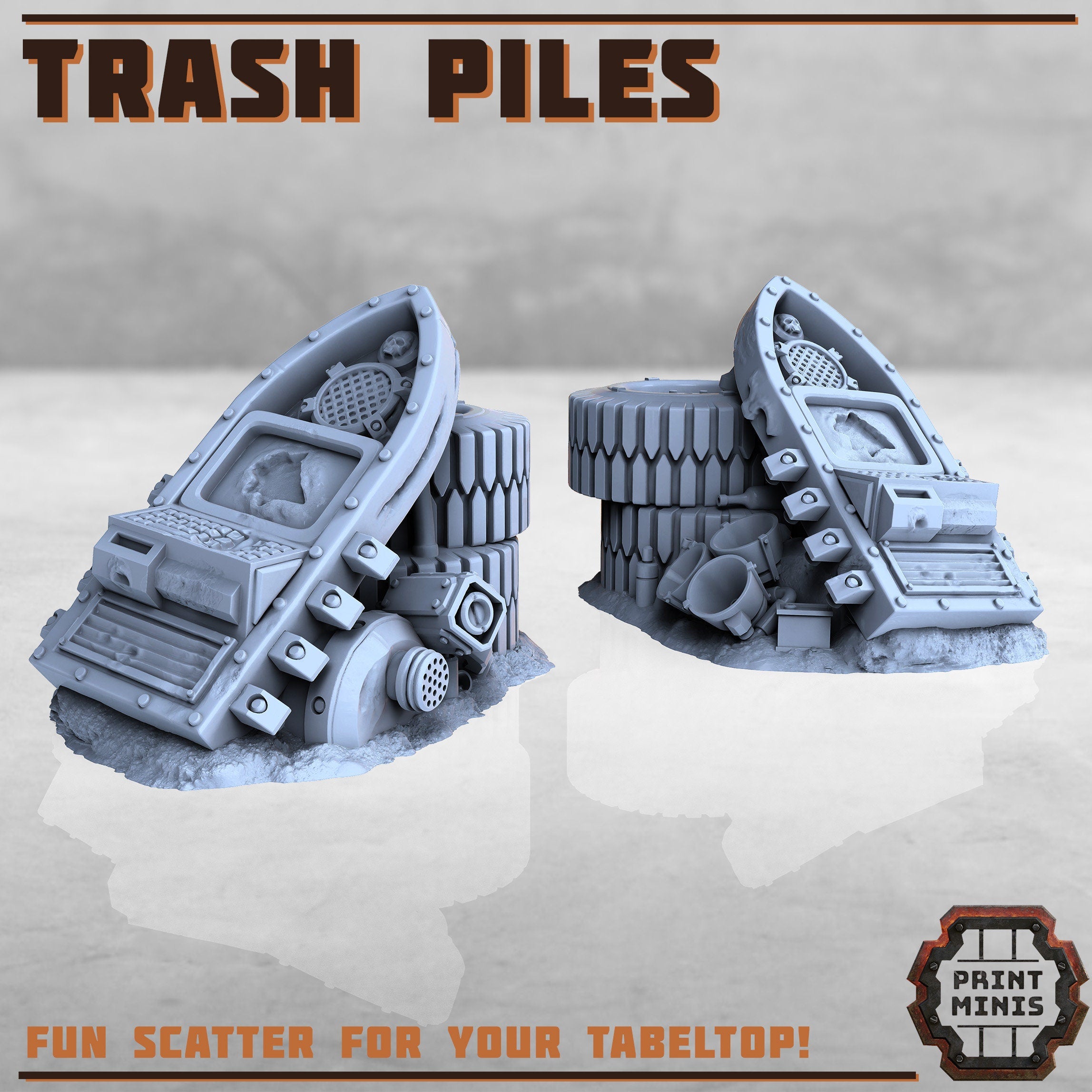 Stack City - Trash Piles