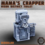 Image of the set of Risor District - Mama's Crapper Toilet - by Seaside Crow