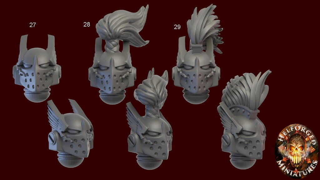 Sensual Sadists - 5x Helmets