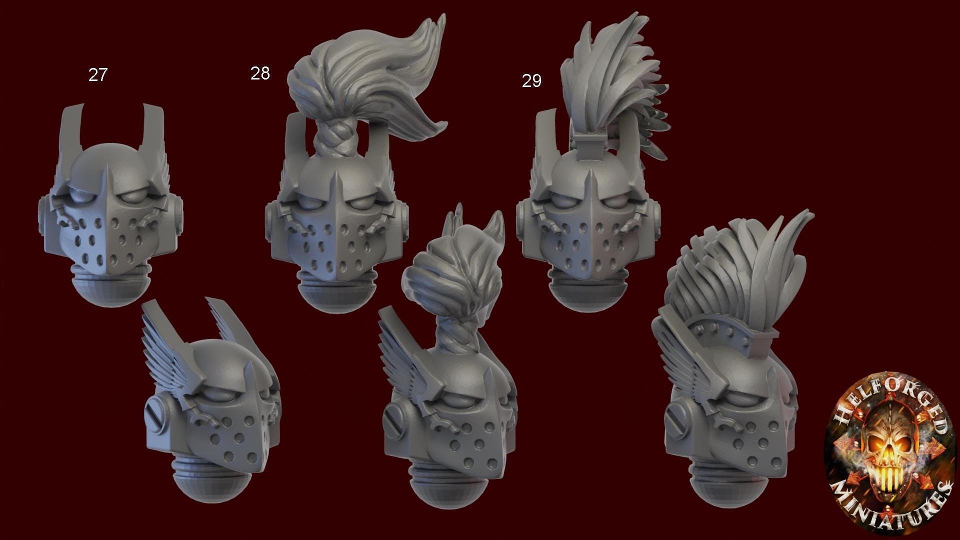 Sensual Sadists - 5x Helmets