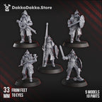 Image of the set of Torquemada's Inquisition - 5x Conquistador Veterans - by Seaside Crow