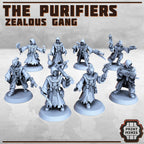 Image of the set of Purifiers  - x8 Gangers - by Seaside Crow