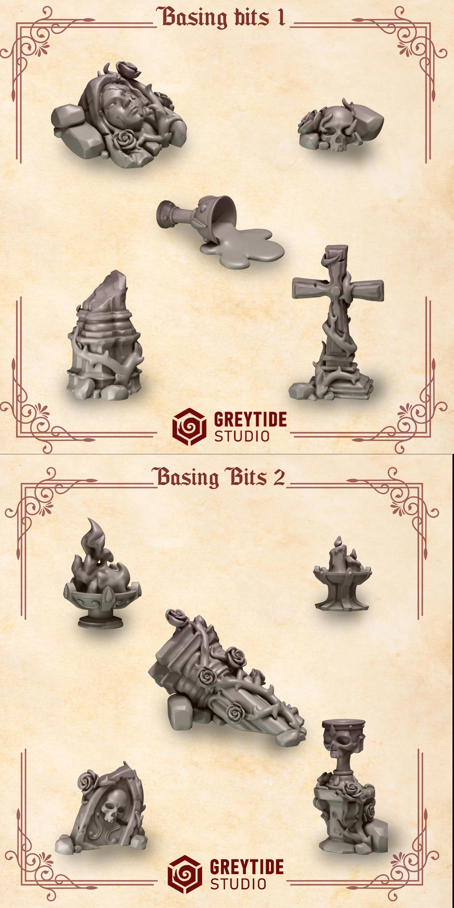 Crimson Lords - 5x Basing Bits