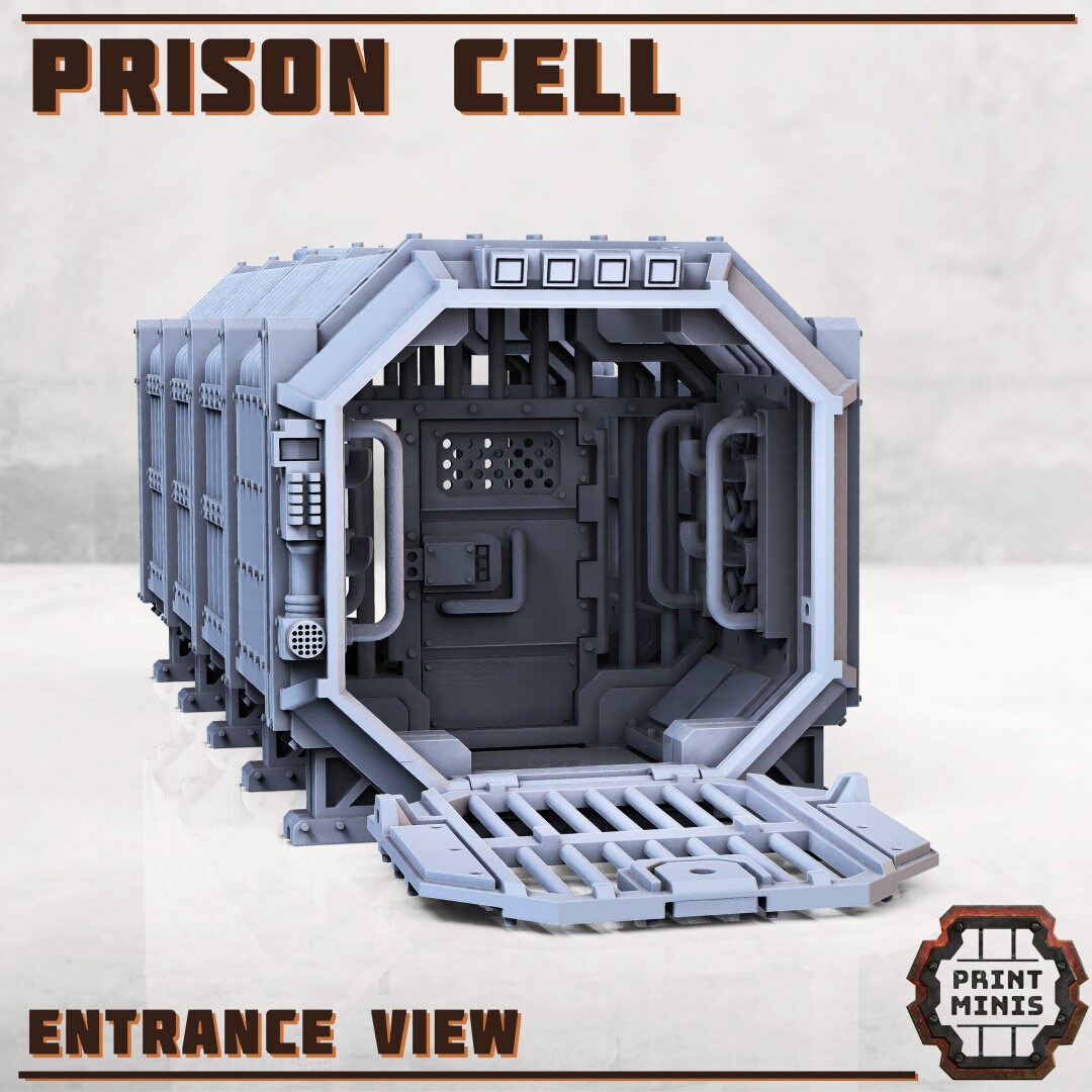 Image of the set of Stack City - Prison Cell - by Seaside Crow