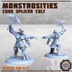 Image of the set of Code Splicer Cult - x10 Monstrosities - by Seaside Crow