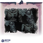 Image of the set of Primal Hounds - Decorations - by Seaside Crow