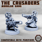 Image of the set of Purifiers  - x6 Crusaders - by Seaside Crow
