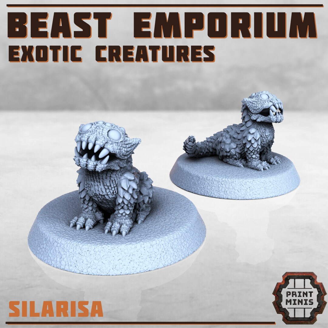 Image of the set of Stack City - Beast Emporium - by Seaside Crow