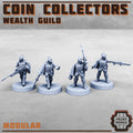 Image of the set of Wealth Guild - x4 Coin Collectors - by Seaside Crow