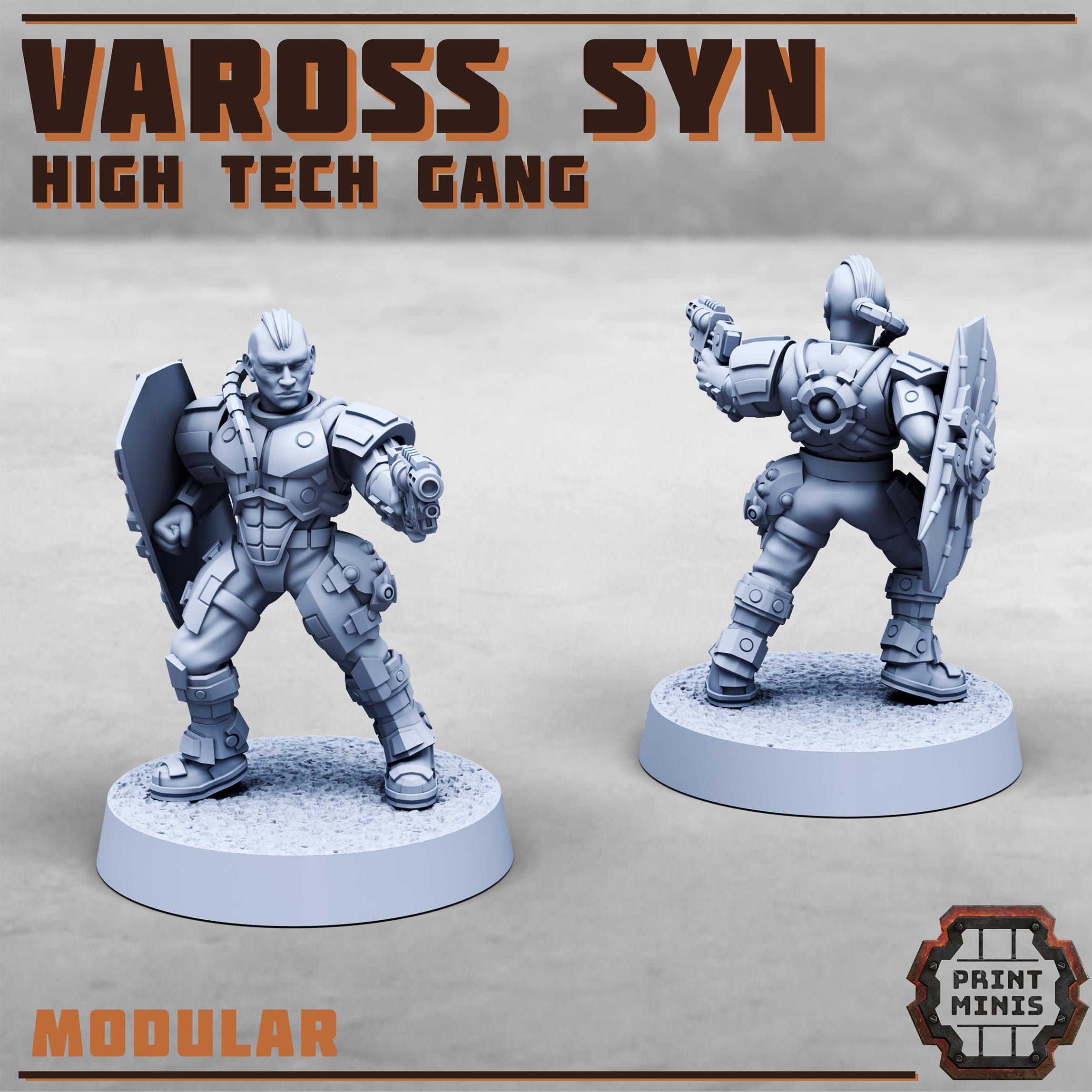 Image of the set of Vaross Syn - 7x Gangers - by Seaside Crow