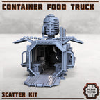 Image of the set of Stack City - Container Food Truck - by Seaside Crow