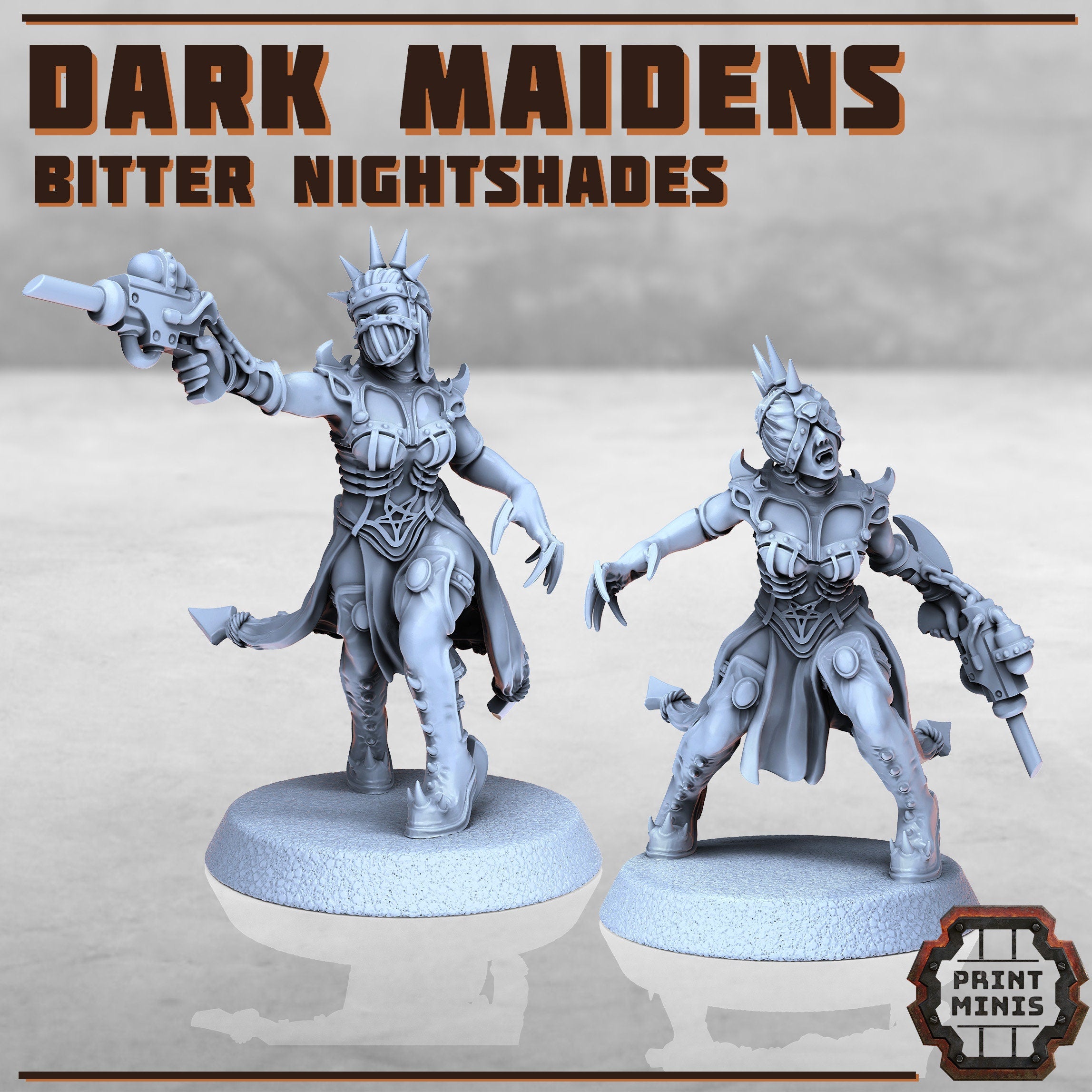 Bitter Nightshades - 2x Dark Maidens