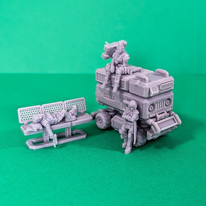 Image of the set of Stack City - Delivery Bot - by Seaside Crow