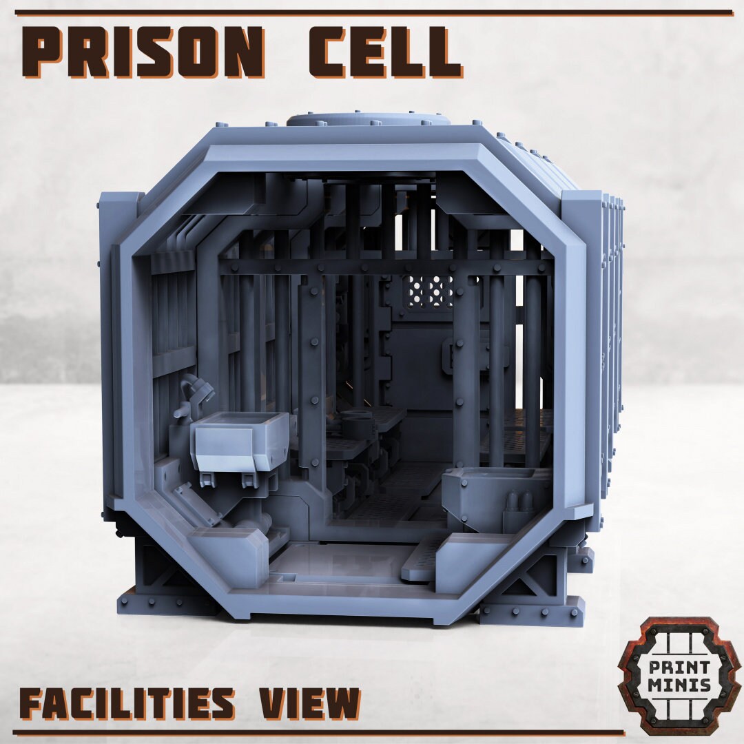 Image of the set of Stack City - Prison Cell - by Seaside Crow