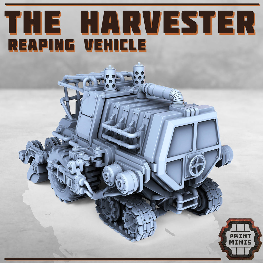 Image of the set of Stack City - Harvester Truck - by Seaside Crow