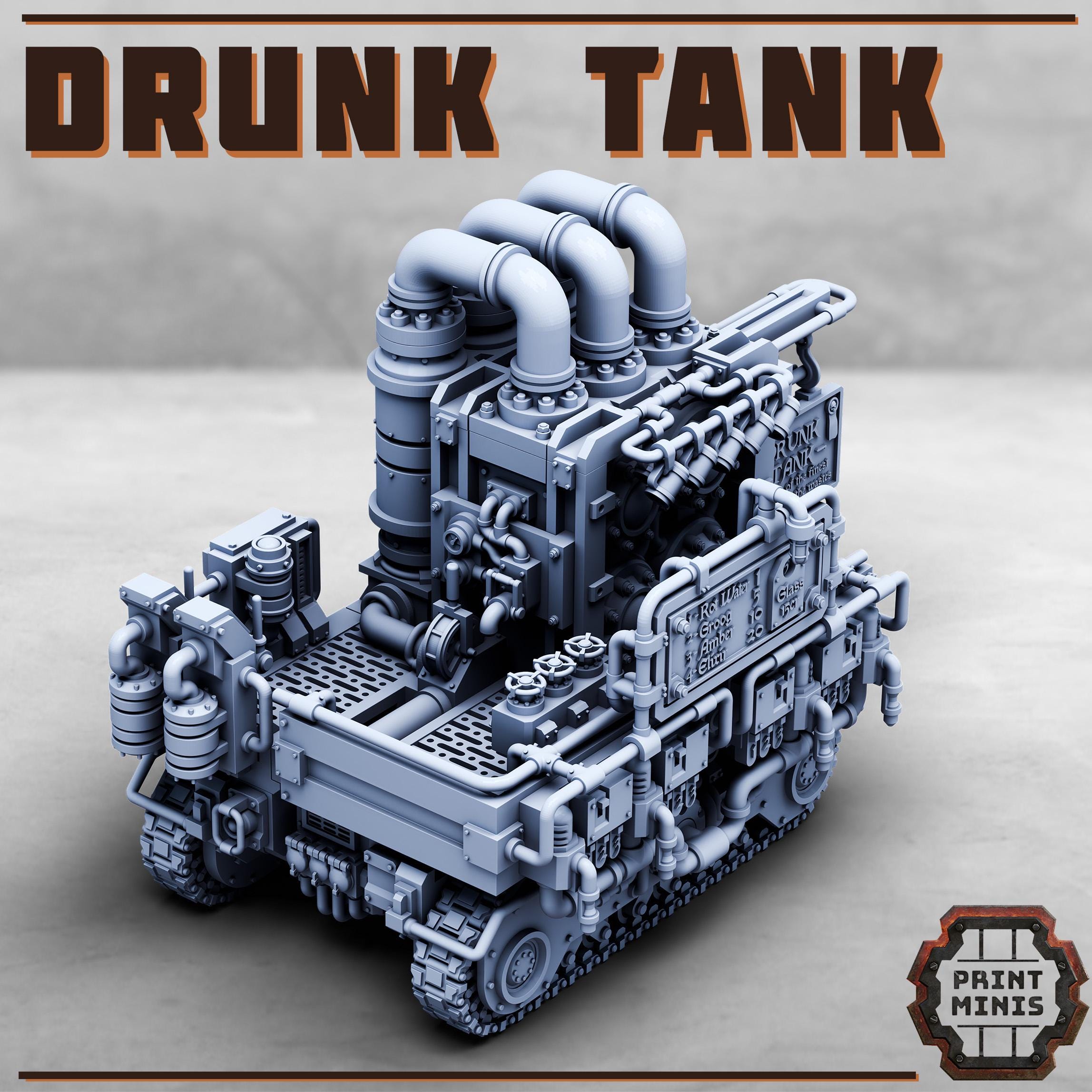 Image of the set of Stack City - Drunk Tank - by Seaside Crow