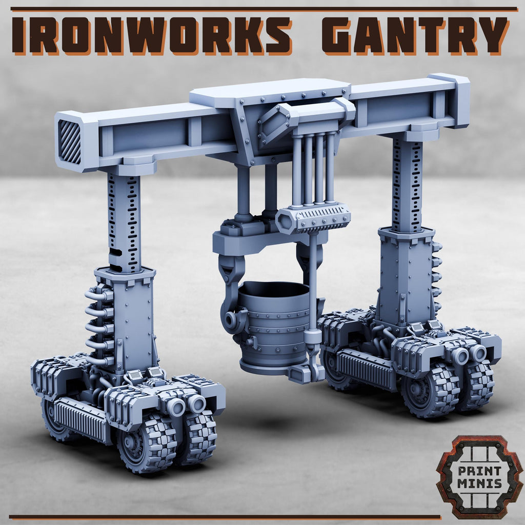 Image of the set of Stack City - Ironworks Gantry - by Seaside Crow