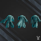 Image of the set of Scylla Legion - x3 Scylla Destroyer Cloaks - by Seaside Crow