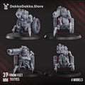 Machine Cult - 3x Destroyer Mechtaurs (Pre-Assembled)