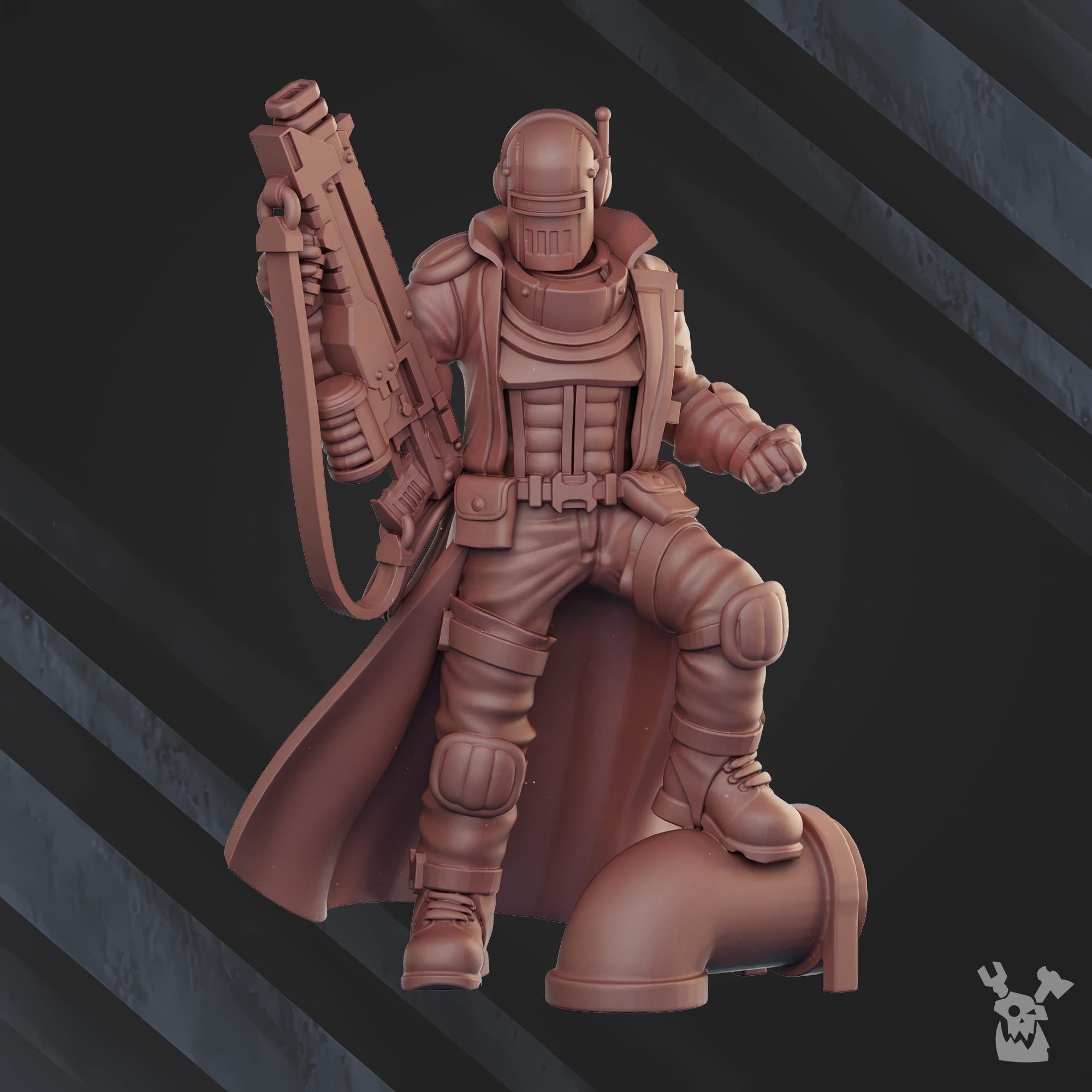 Image of the set of Dead Welding Gang - Leader - by Seaside Crow