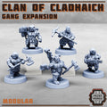 Image of the set of Clan of Cladhaich - x5 Mineral Gang Expansion 2 - by Seaside Crow