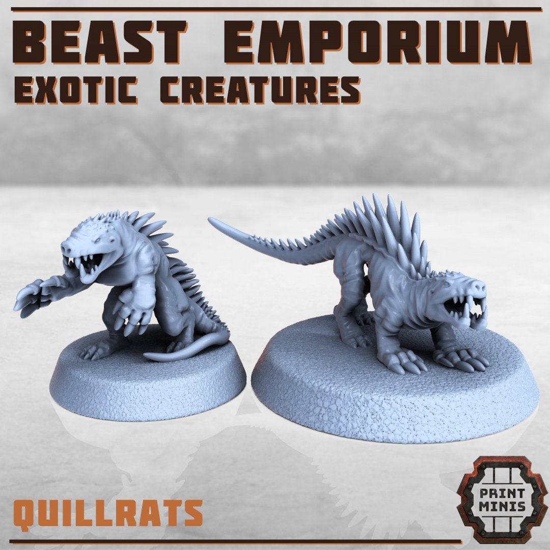 Image of the set of Stack City - Beast Emporium - by Seaside Crow