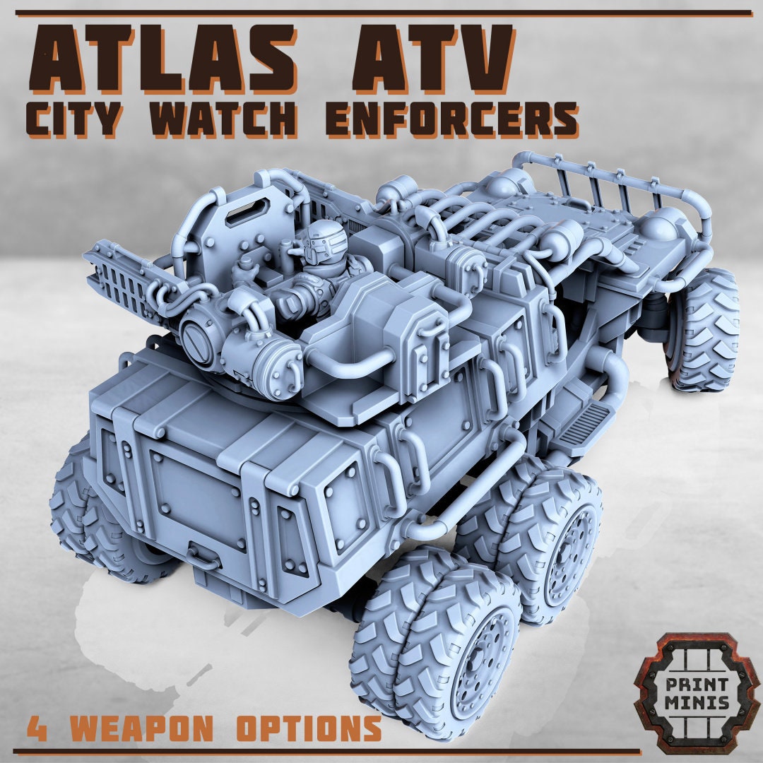 Image of the set of Enforcers - Atlas ATV - by Seaside Crow